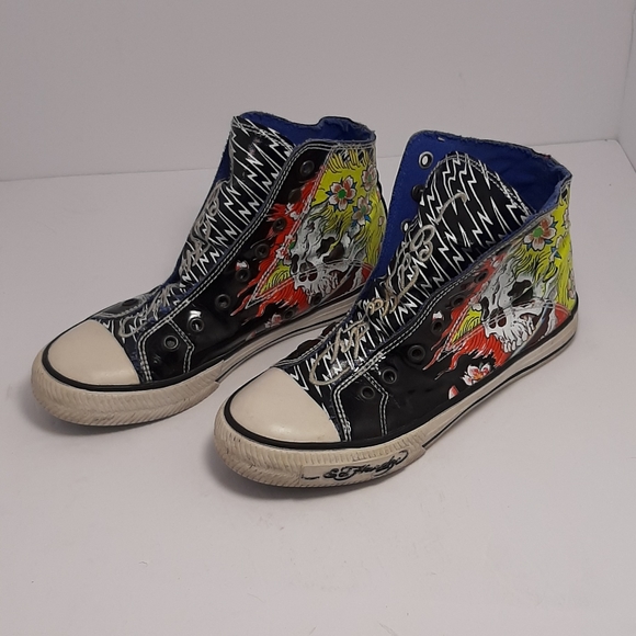 Ed Hardy Shoes - Don Ed Hardy women Hi-Top Shoes size 7